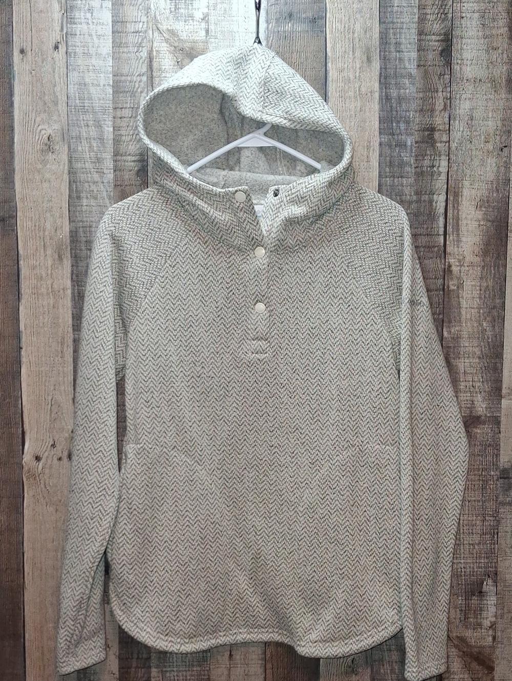 Women's Columbia Hooded Sweater Sweayshirt Size M Medium